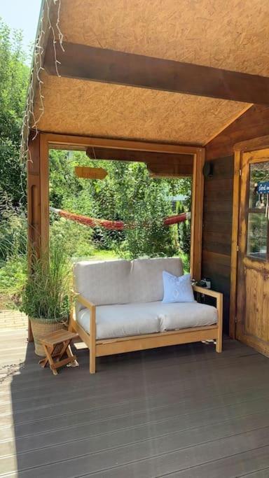 Strandlust Doebeln - Bungalow Fuer Eine Gemuetliche Auszeit Exterior foto