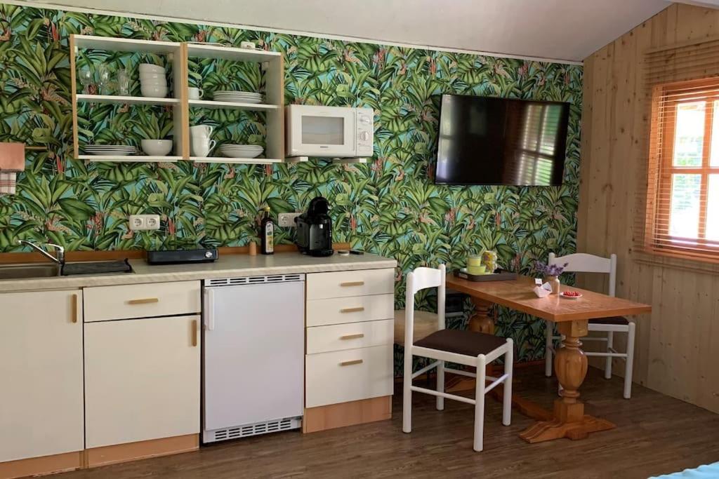 Strandlust Doebeln - Bungalow Fuer Eine Gemuetliche Auszeit Exterior foto