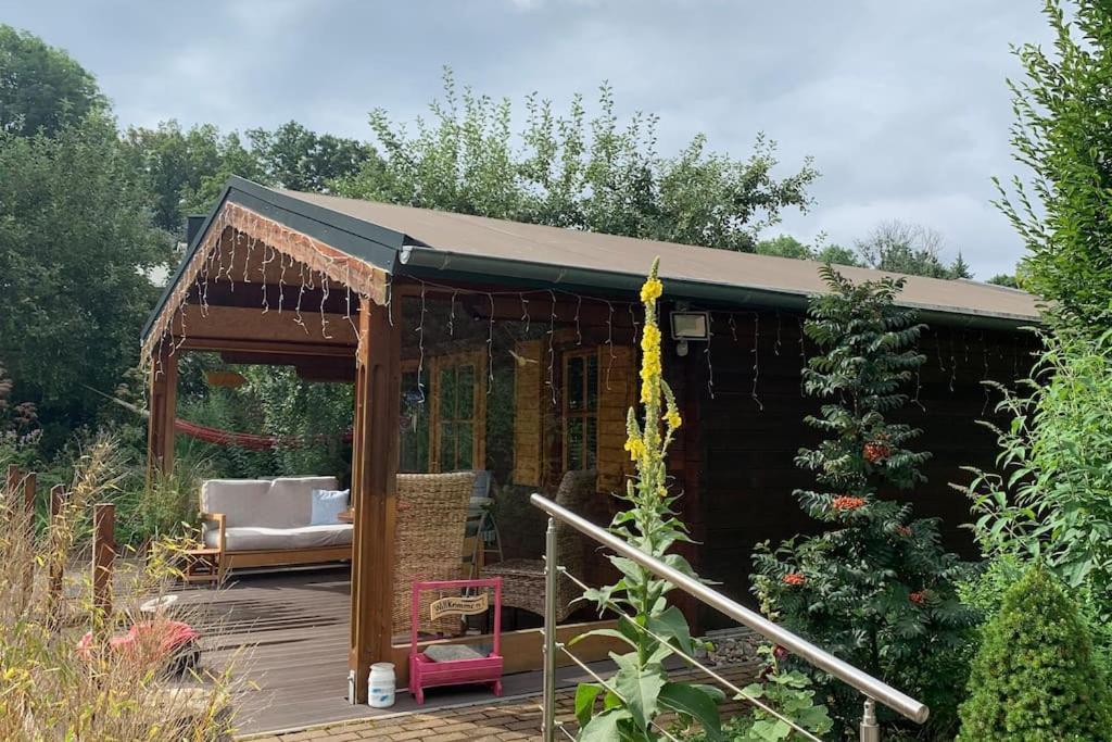 Strandlust Doebeln - Bungalow Fuer Eine Gemuetliche Auszeit Exterior foto